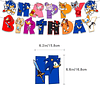 Pack Decoración Cumpleaños Sonic 
