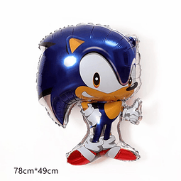 1 Globo Metalizado Sonic