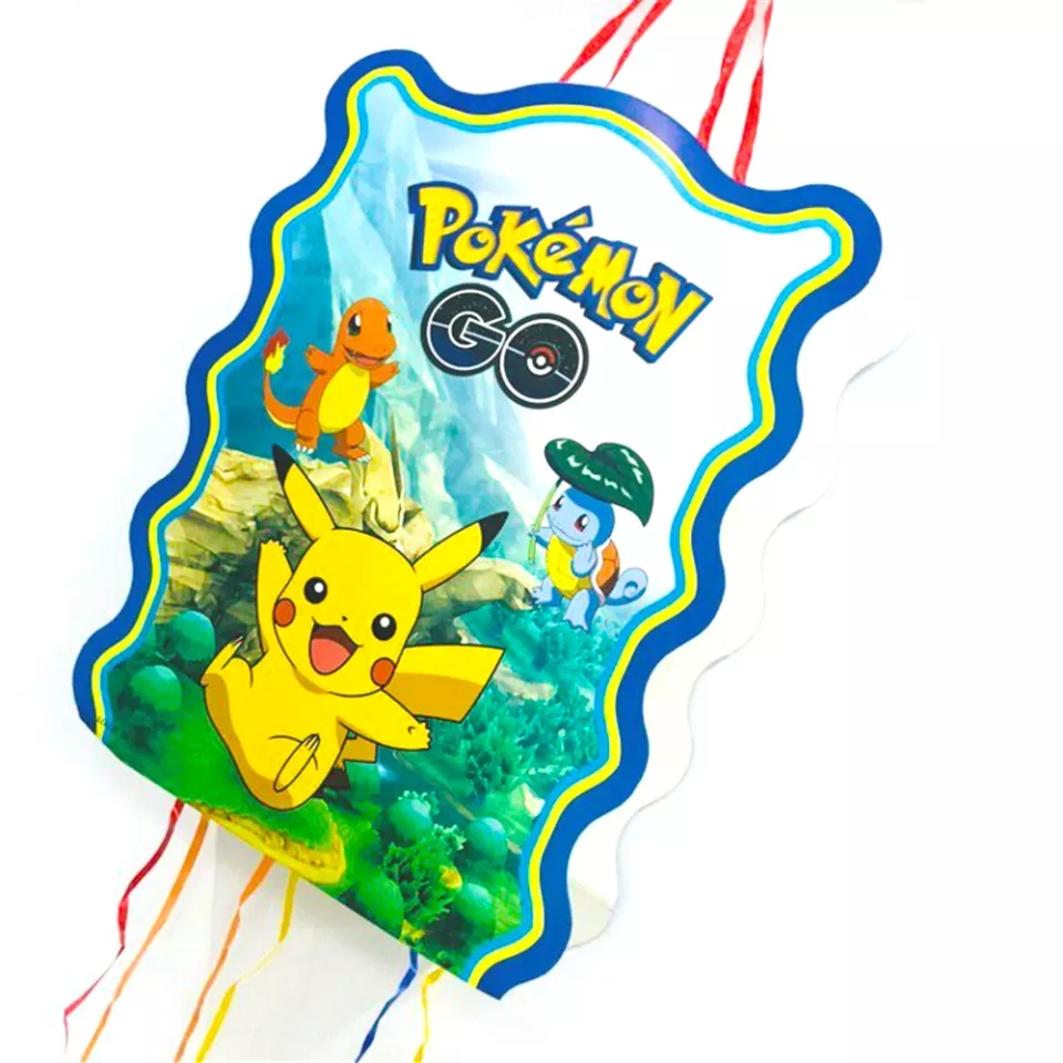 Piñata Número 8 Pokémon  Cumpleaños de pokemon, Decoracion cumpleaños  pokemon, Figuras de piñatas