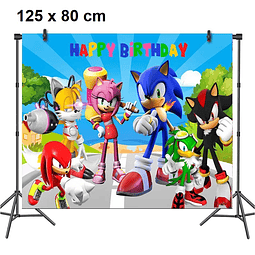 1 Pendon Sonic Tela PVC 125x80cm