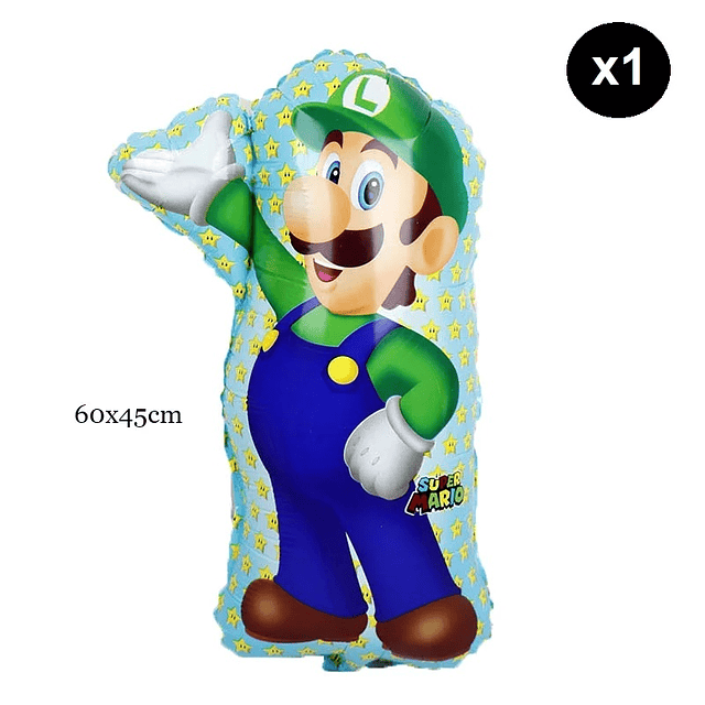 Mario y Luigi con globos paso a paso #70 
