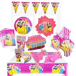 Pack Cotillon Princesas 10 Niñas