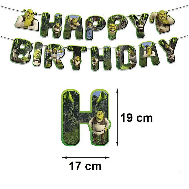 Pack Cumpleaños Película Shrek
