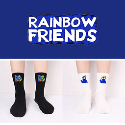 1 Par Calcetines Rainbow Friends