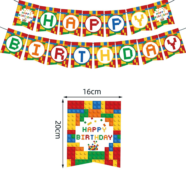 Pack Cumpleaños Lego