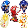 Set 5 Globos Metalizados Sonic
