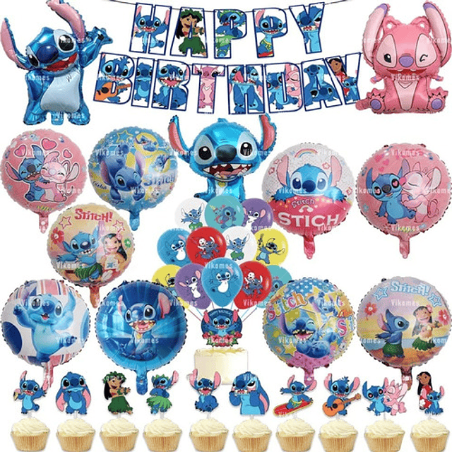 Decoracion Stitch Cumpleaños
