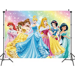 1 Pendon Princesas Decorativo