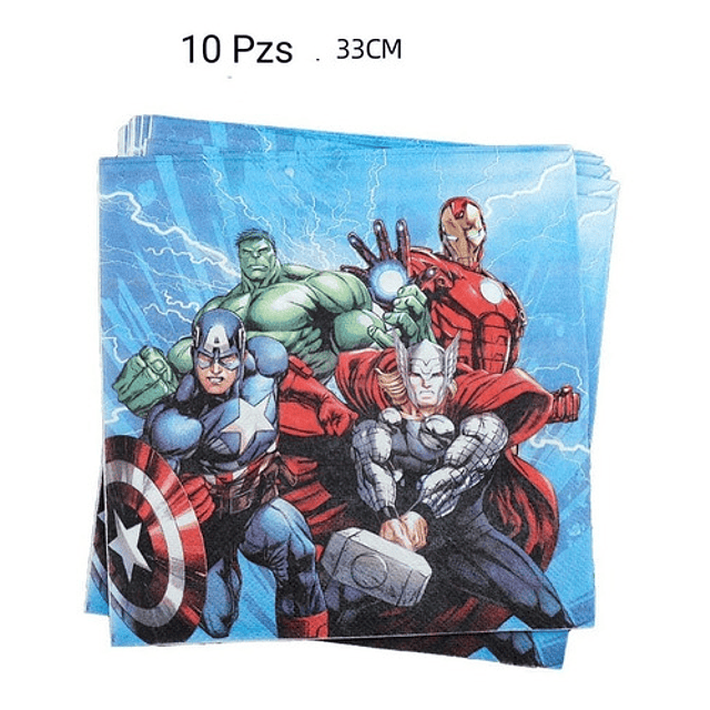 Pack Cotillon Avengers x10