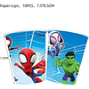 Pack Cotillon Spiderman x10