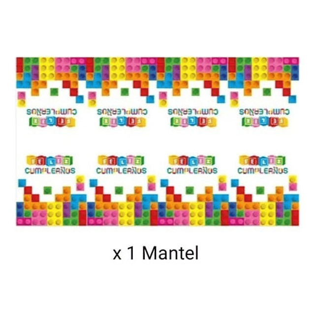 Pack Básico Cotillon Bloques Lego X6