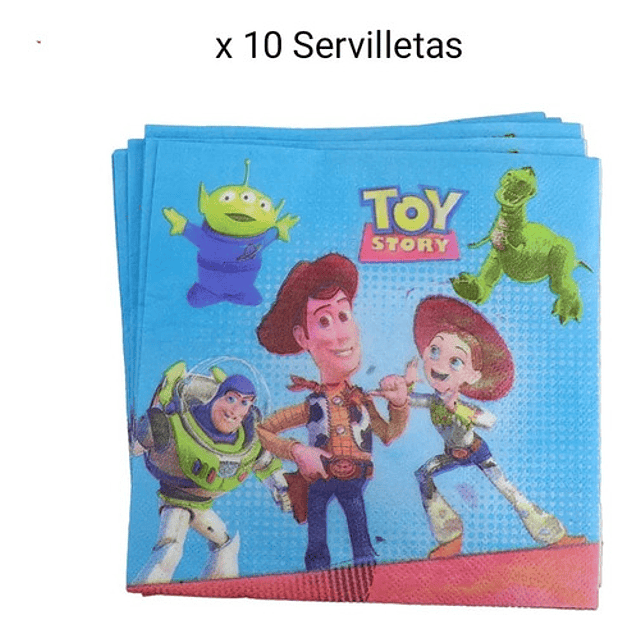 Pack Cotillón Básico Toy Story x10