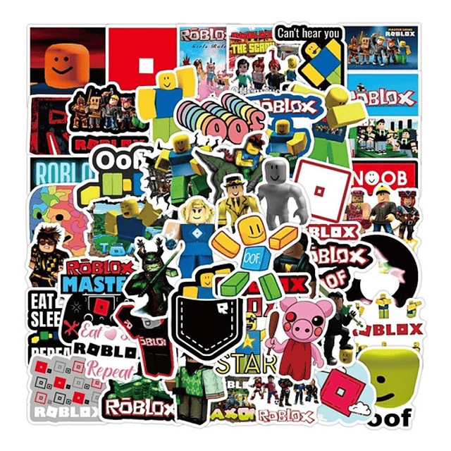 50 Stickers Roblox Decoracion