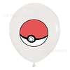 10 Globos Pokemon - 5 Diseños - 2 Unid.x Diseño