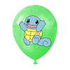 10 Globos Pokemon - 5 Diseños - 2 Unid.x Diseño