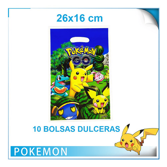 Pack Cotillón Pokemon Mix x10