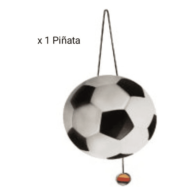 Pack Globos Cotillon Futbol X10 Topper Piñata #2
