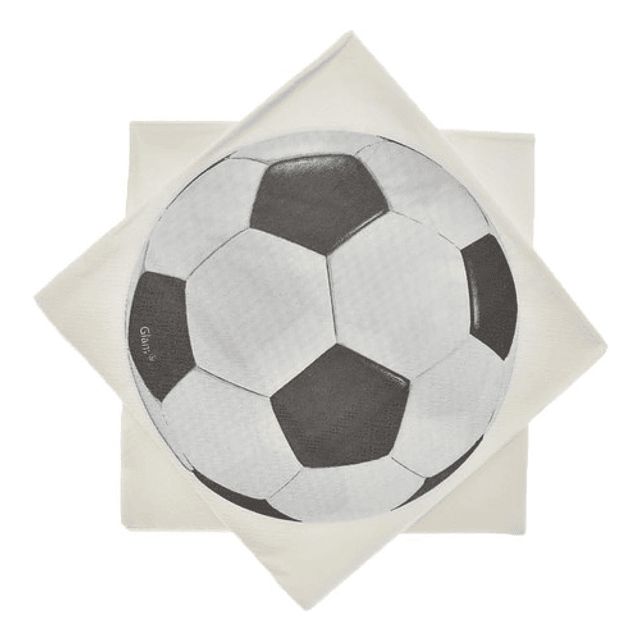 20 Servilletas Diseño Fútbol Fiestas Cumpleaños Globifiesta