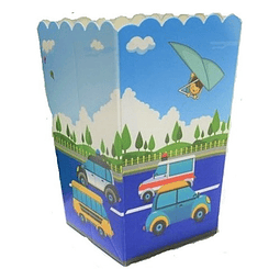 Pack 6 Cajas Cabritas Diseño Autos