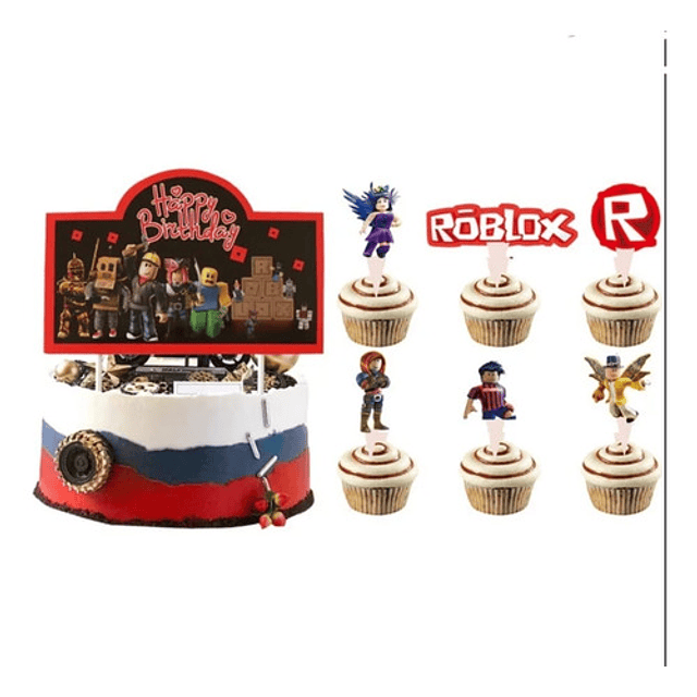 Toppers De Torta Y Cupcakes Roblox