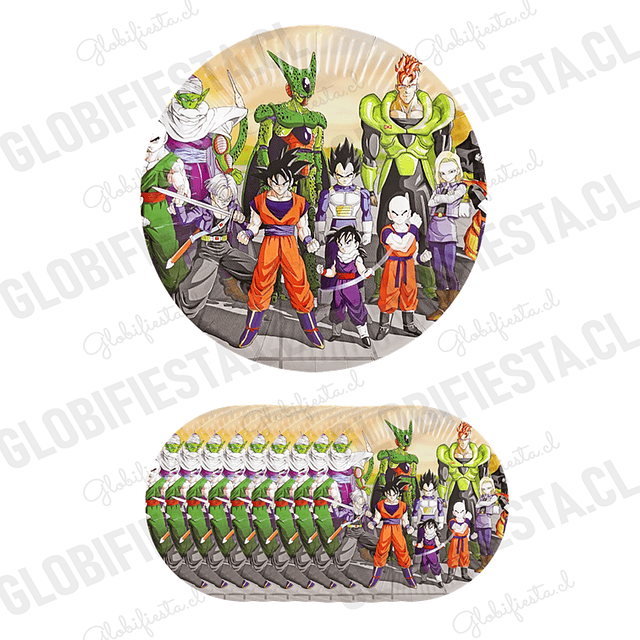 Pack Cotillon Dragon Ball Z x10