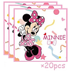 20 Servilletas Minnie