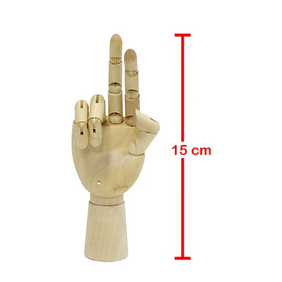 Accesorios - Manos de Madera Articulada 