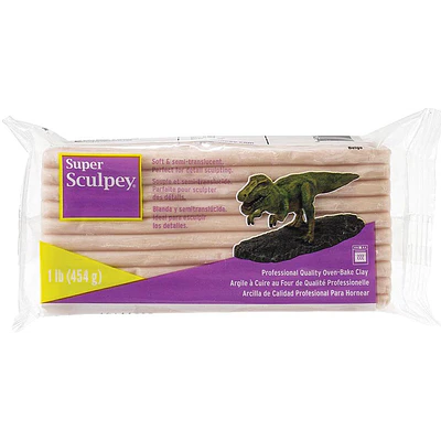 Super Sculpey - Beige - 454 Gr