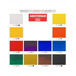 Acrílicos Amsterdam - Set 12 Series General - 20ml