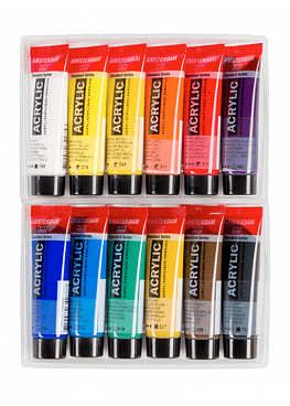 Acrílicos Amsterdam - Set 12 Series General - 20ml