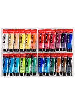 Acrílicos Amsterdam - Set 24 Colores - 20ml