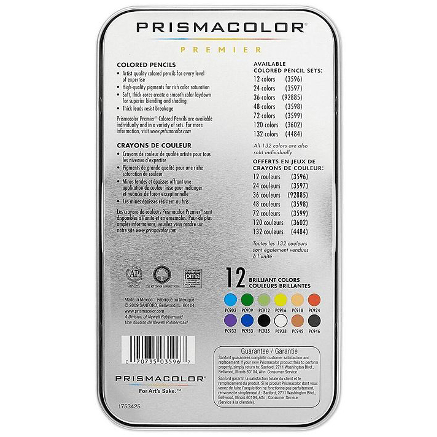 Prismacolor Premier - Set 12 Lápices de Colores. 2