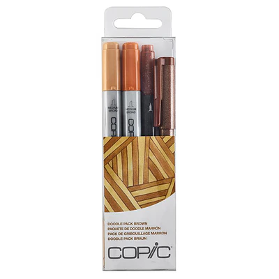 Copic Ciao - 4 Lápices Doodle Colores Cafe