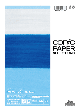 Copic Paper Selections - PM paper - A4 (21-x-29,7-cm) - 68 Gr - 20 Hjs