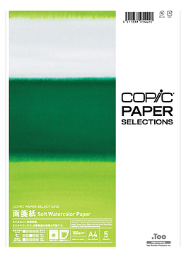 Copic Paper Selections - Gasen-shi - A4 (21-x-29,7-cm) - 100 Gr - 5 Hjs