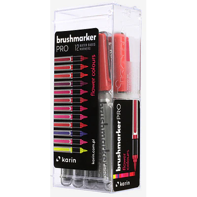 Karin BrushMarkerPro 12 FLOWER COLOURS SET (Lettering)