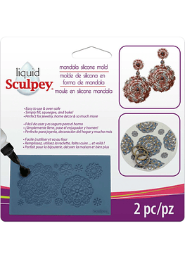 Sculpey Molde de Silicona Horneable - Mandala 