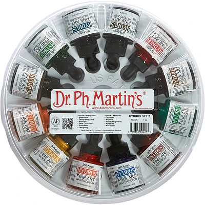 Dr. Ph. Martin's Hydrus Fine Art Watercolor, 30ml - Set 2
