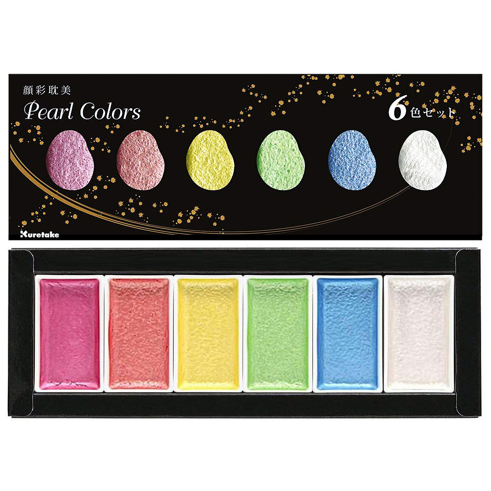 Acuarela Pearl Color - 6 Colores