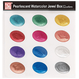 Acuarela Pearlescent - Set De 12 Colores
