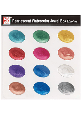 Acuarela Pearlescent - Set De 12 Colores