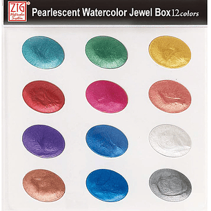 Acuarela Pearlescent - Set De 12 Colores