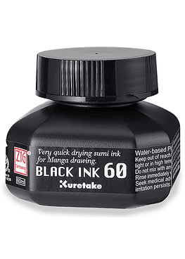 Tinta Negra - Black INK 60 ML