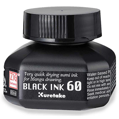 Tinta Negra - Black INK 60 ML