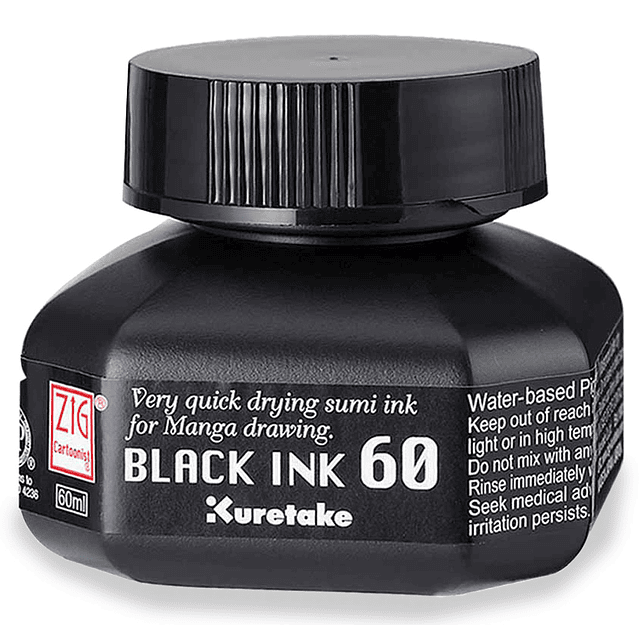 Tinta Negra - Black INK 60 ML