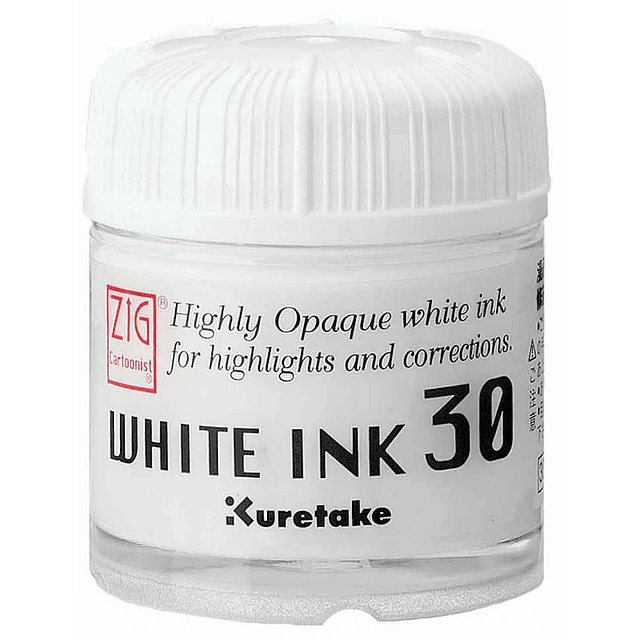 Tinta Blanca -  WHITE INK 30 ML