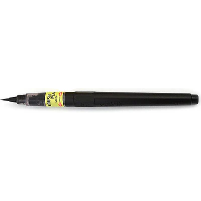 BRUSH PEN - Tinta Negra NO.24 - Recargable