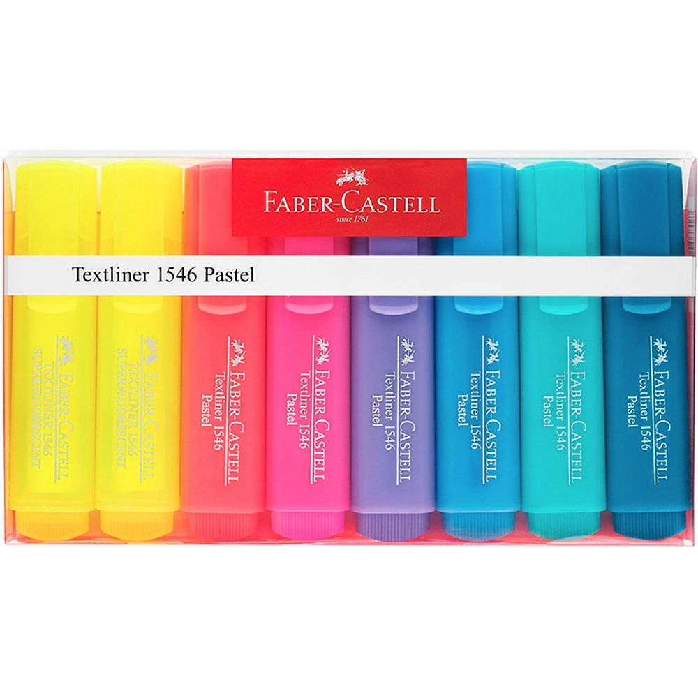 Destacadores Fluor y Pastel Set 8 Colores