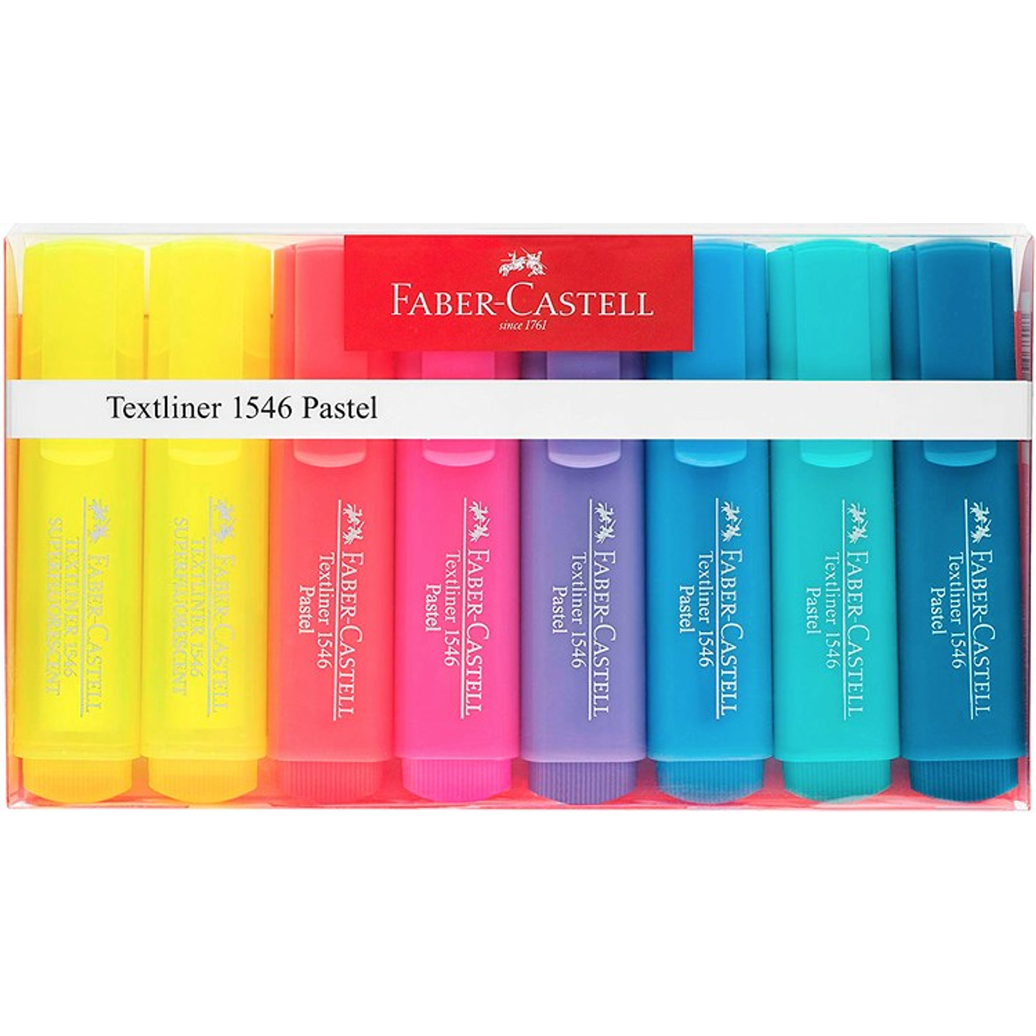 Destacadores Fluor y Pastel Set 8 Colores