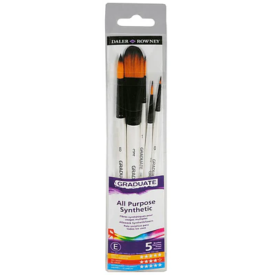 Daler and Rowney - Set De Pinceles Graduate - Paisajes - 5 Un